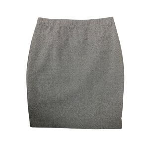 90s Sparkle Mini Skirt Vintage Silver Lurex Bodycon Rave Skirt Small -